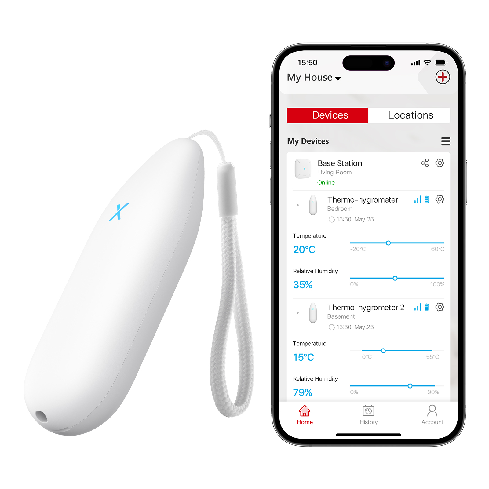 STH51 Sıcaklık ve Nem Sensörü - Akıllı ev iklim takibi 2